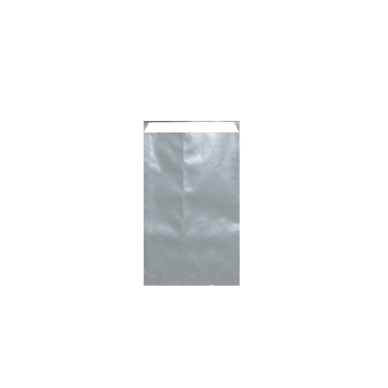 Silver gift bag kraft - Lot of 10 