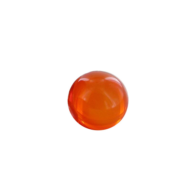Perle de bain orange abricot 