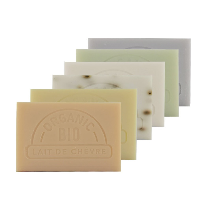 Savons BIO au lait de chèvre parfum monoï 