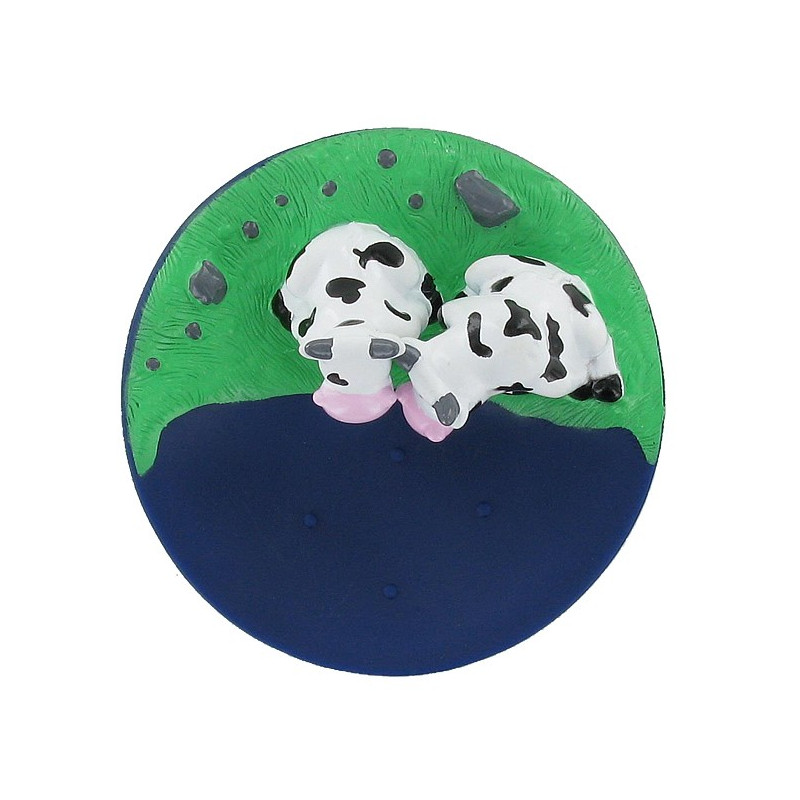 Porte savon flottant duo vaches 