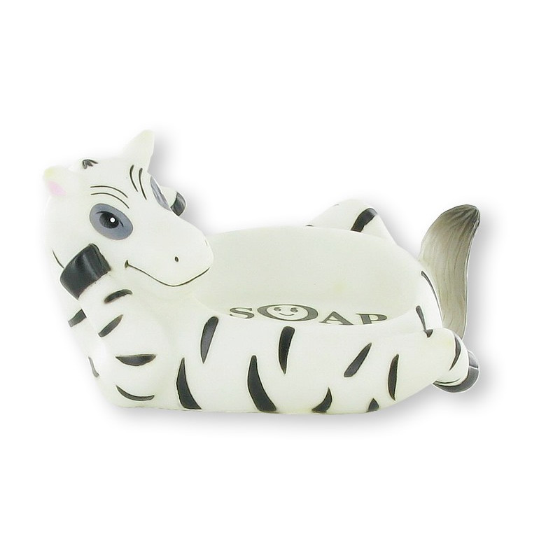 Porte savon oval Zèbre 