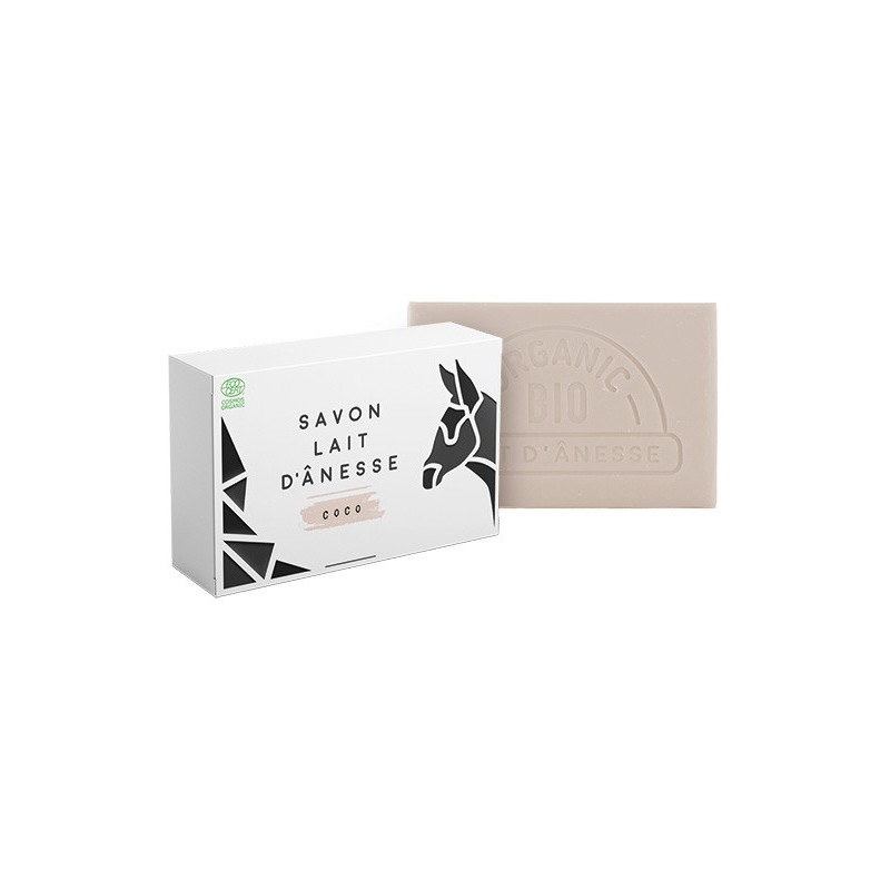 Savons BIO au lait d'ânesse parfum noix de coco 