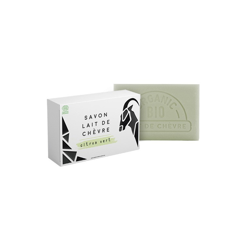 Savons BIO au lait de chèvre parfum citron vert 