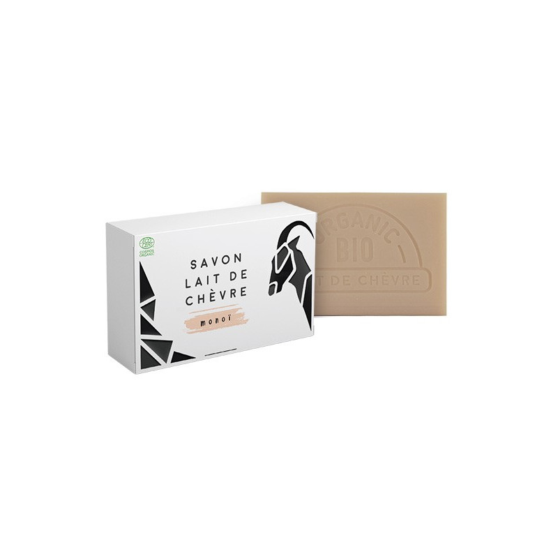 Savons BIO au lait de chèvre parfum monoï 