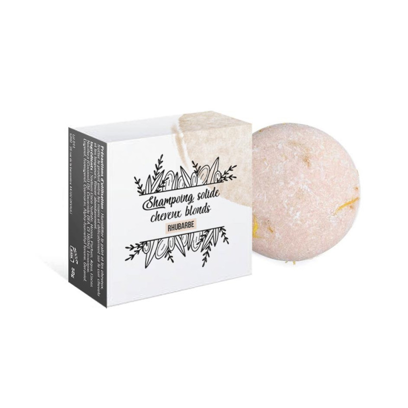 Shampoing solide crème - Cheveux blonds 