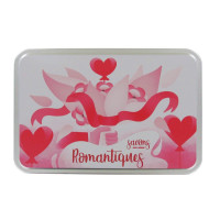 Coffret boîte allu 8 savons sujets - Romantique 