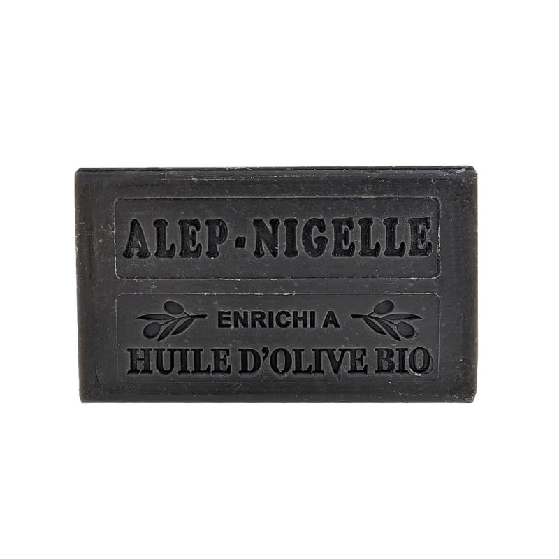 Savon Marseille/Alep/huile de nigelle 100g 