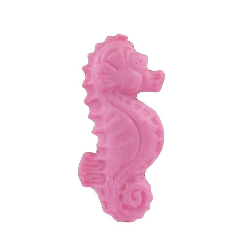 Savon sujet hippocampe rose