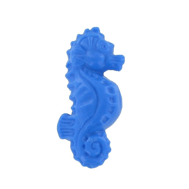 Savon sujet hippocampe bleu