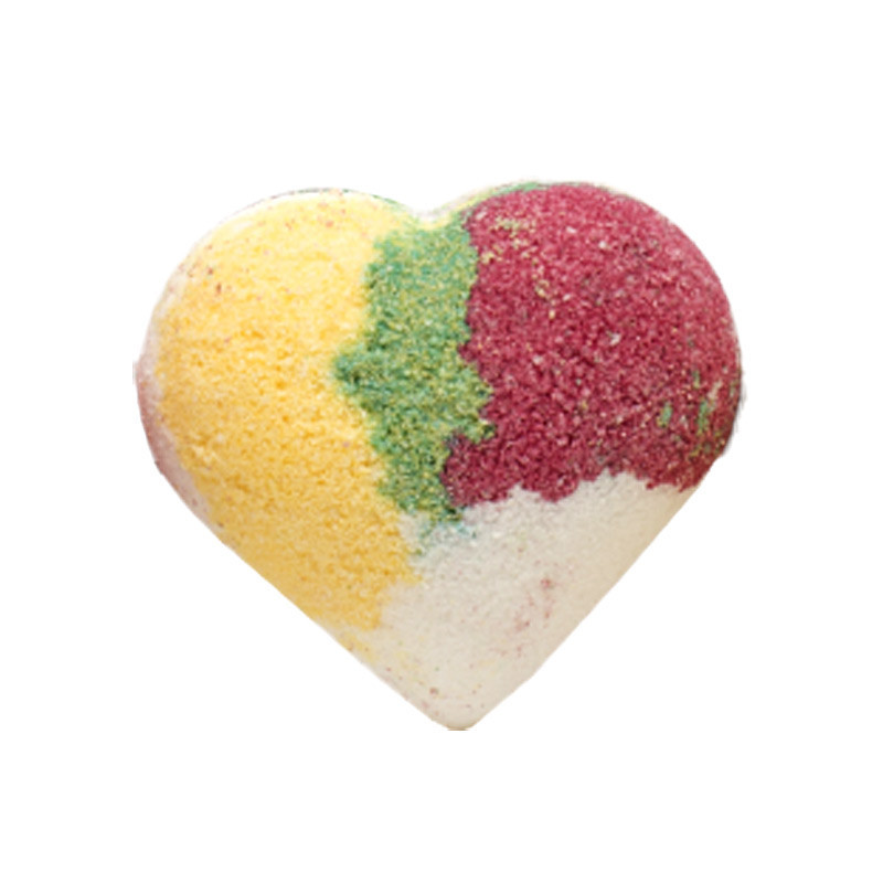 Coeur effervescent parfum "Bubble gum"  