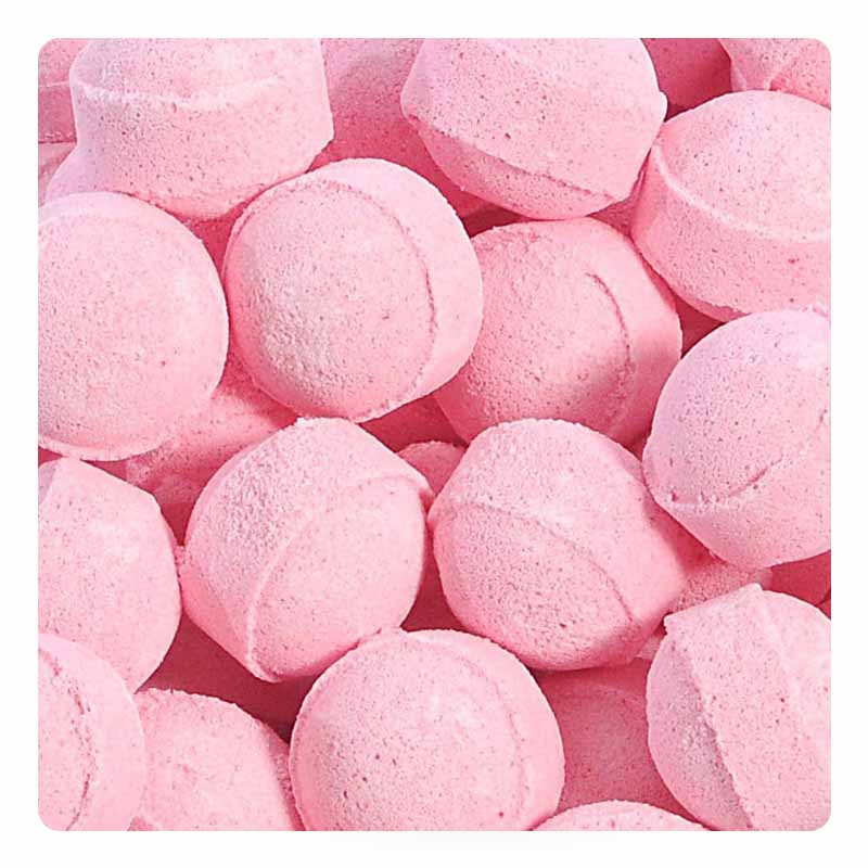 Mini-billes effervescentes parfum fraise 