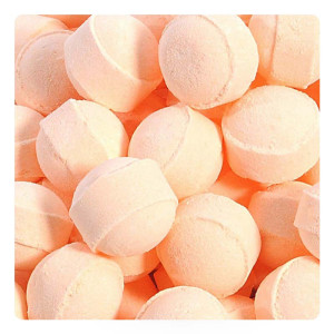 Mini-billes effervescentes parfum pamplemousse 