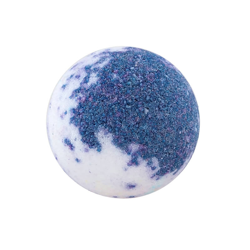 Boule de bain 45g bicolore parfum Myrtille 