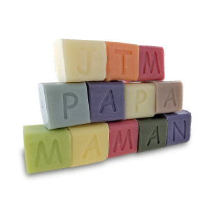 Savon lettre - N