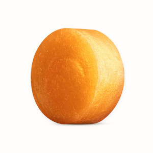 Tranche de savon glycérine ronde - Golden wave 