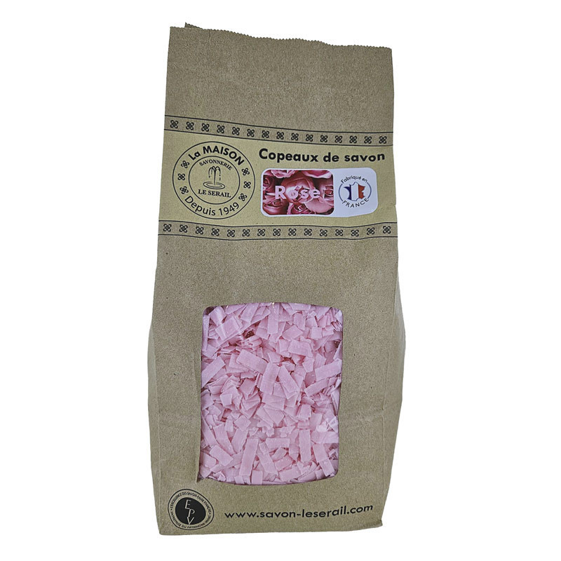 Copeaux de savon de Marseille rose - 750 g 