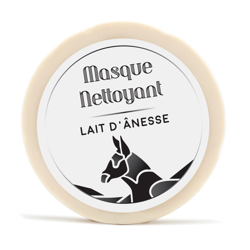 6 savons masques au lait d'ânesse 