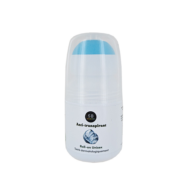 Roll-on à la pierre d'Alun sans parfum Unisex 