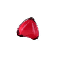 Perle d'huile de bain coeur rouge fraise