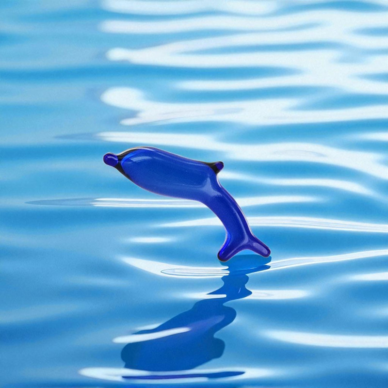 Perle de bain dauphin parfum marine 