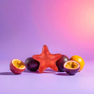 Perle de bain étoile parfum passion - Fabrication française