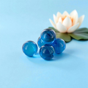 Perle de bain ronde parfum fleur de lotus - Fabrication française