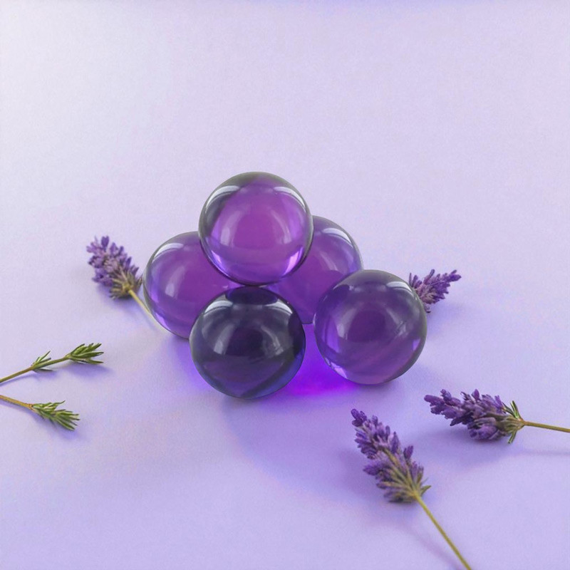 Perle de bain ronde parfum lavande - huile de bain parfumée