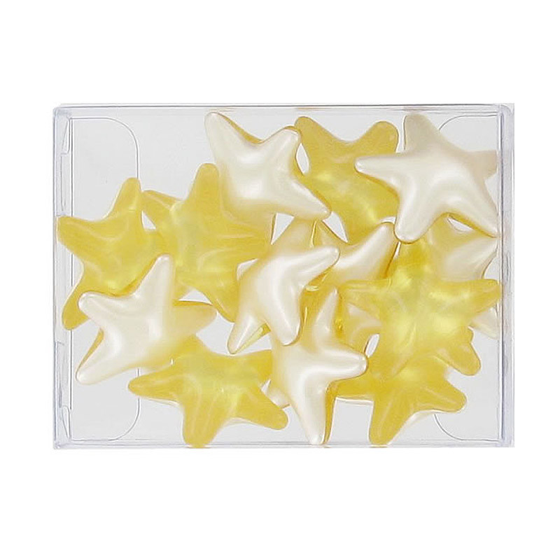 Perle de bain étoile parfum ananas - Fabrication française 