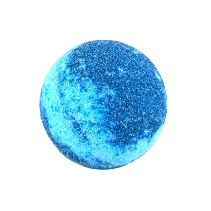 Boule de bain 45g bicolore parfum "Blue diamond" 