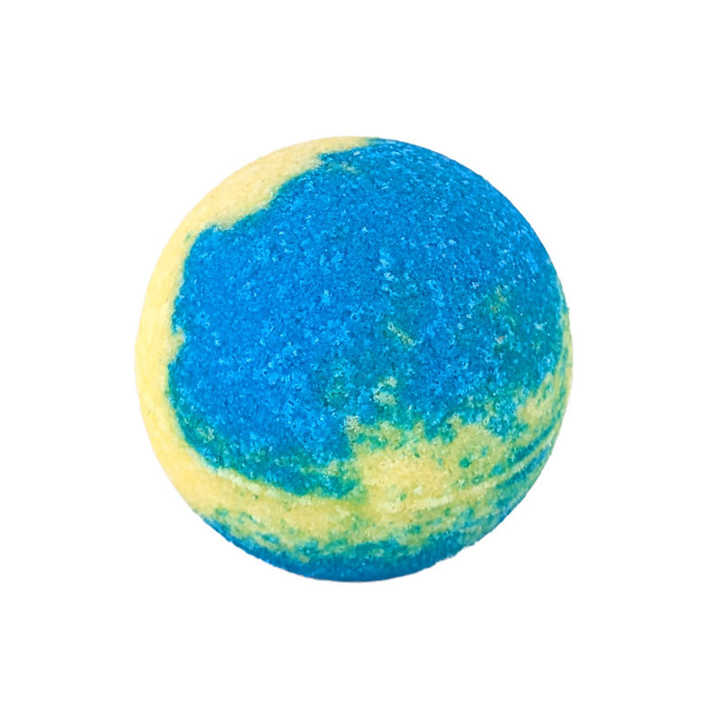 Boule de bain 45g bicolore parfum "Man Paradise" 