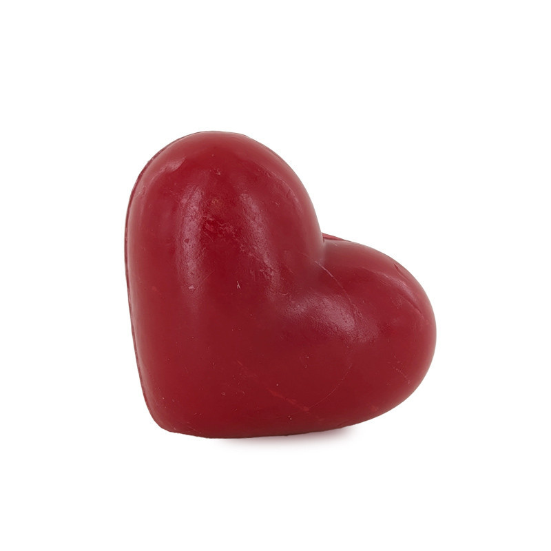 Savon forme cœur rouge 25g 