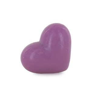 Savon forme cœur violet 25g 