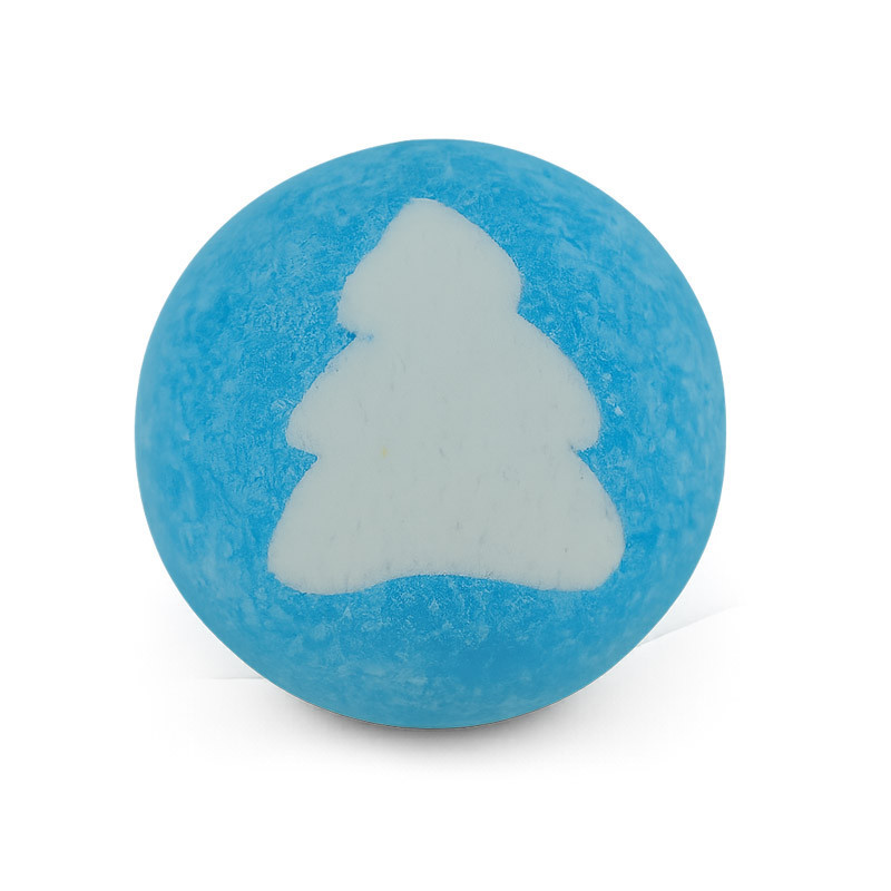 Boule effervescente 125g Sapin enchanté bleu