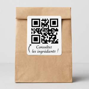 QR Code "Ingrédients"