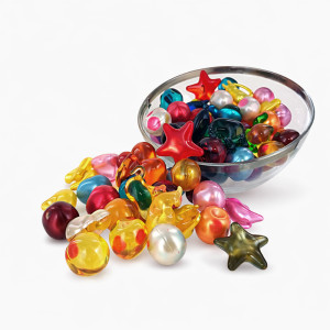 20 perles de bain déclassées - parfums mélangés