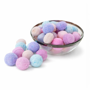 20 mini billes de bain déclassées - parfums mélangés