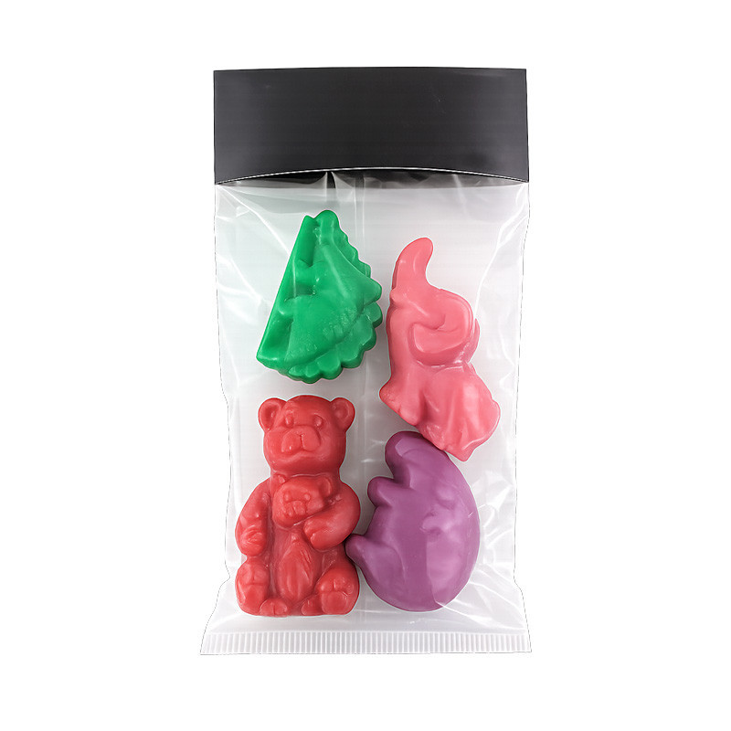 Sachet de 4 savons "Animaux sauvages"