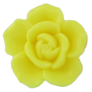 Savon sujet rose jaune