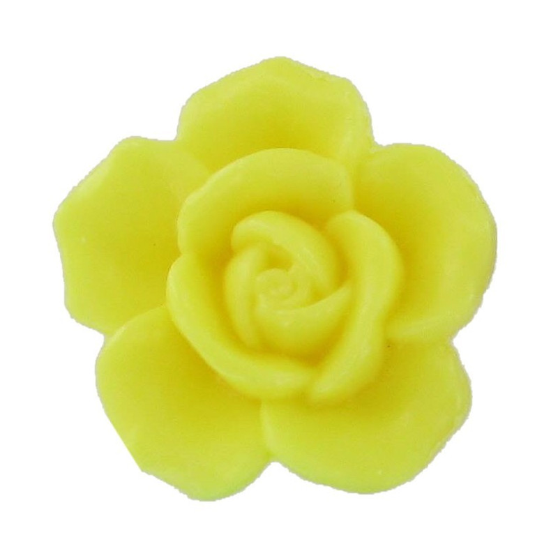 Savon sujet rose jaune